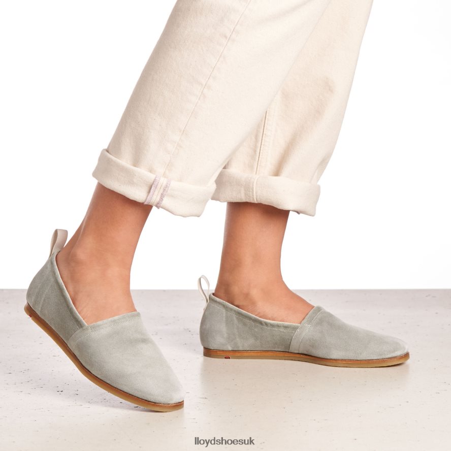 LLOYD Women SUEDE SLIPPER H4BXXT1125 Shoes green