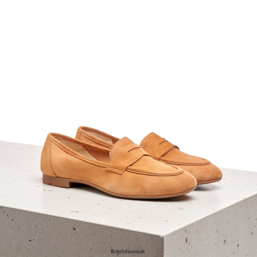 LLOYD Women SUEDE SLIPPER H4BXXT1136 Shoes brown