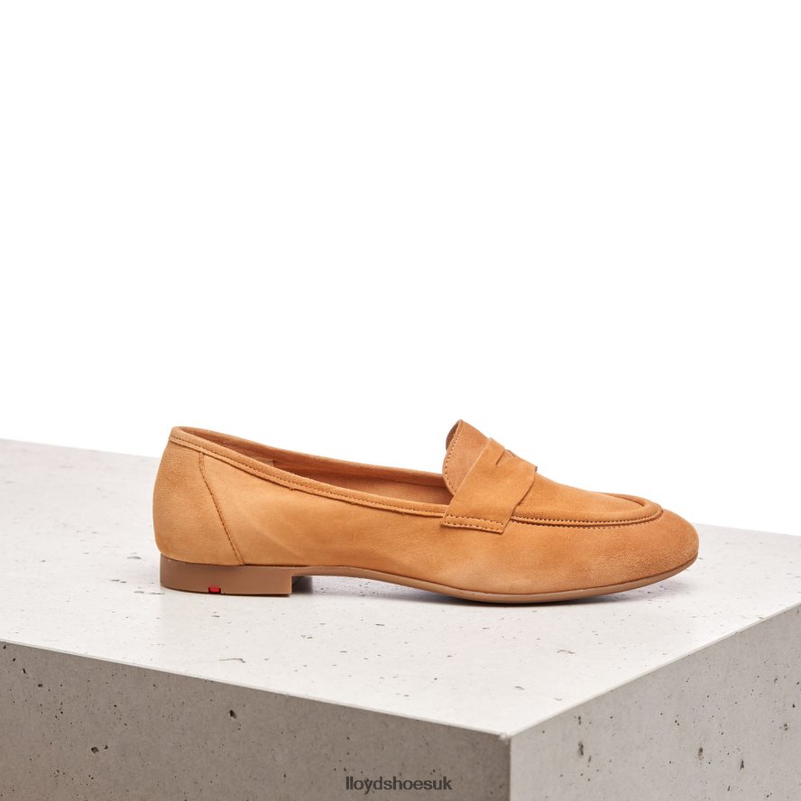 LLOYD Women SUEDE SLIPPER H4BXXT1136 Shoes brown
