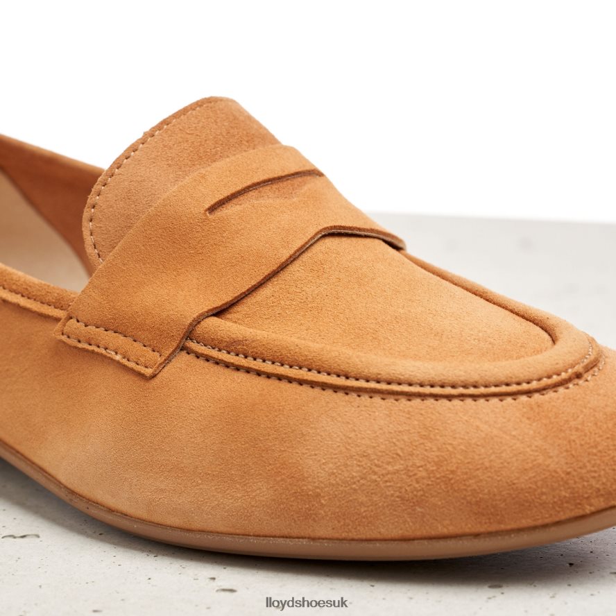 LLOYD Women SUEDE SLIPPER H4BXXT1136 Shoes brown
