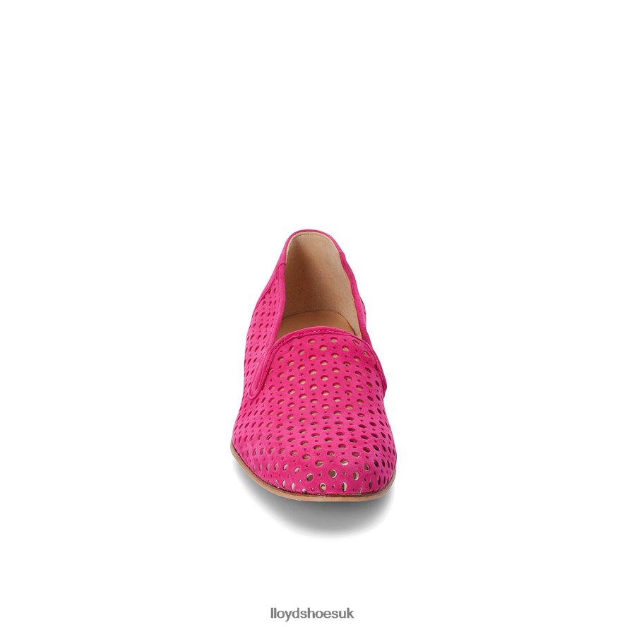 LLOYD Women SUEDE SLIPPER H4BXXT1141 Shoes red