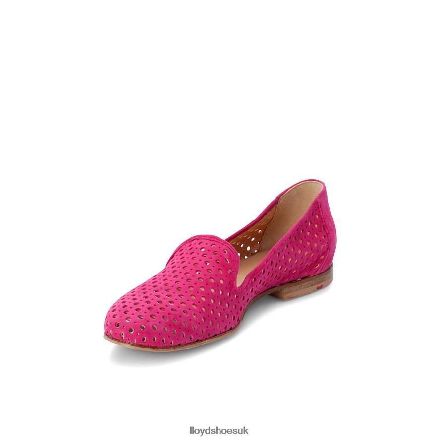 LLOYD Women SUEDE SLIPPER H4BXXT1141 Shoes red