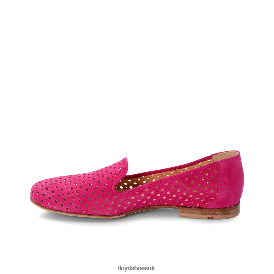 LLOYD Women SUEDE SLIPPER H4BXXT1141 Shoes red