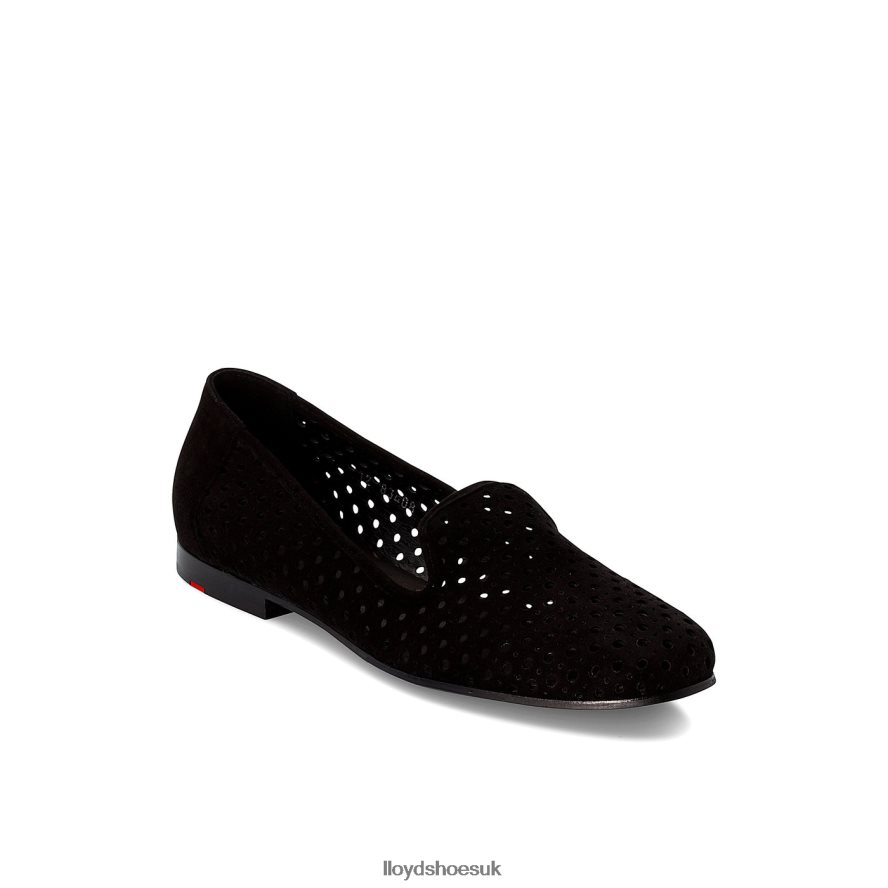 LLOYD Women SUEDE SLIPPER H4BXXT1145 Shoes black