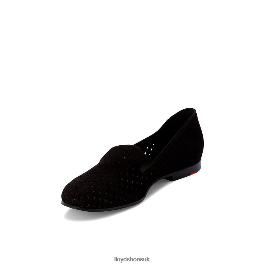 LLOYD Women SUEDE SLIPPER H4BXXT1145 Shoes black