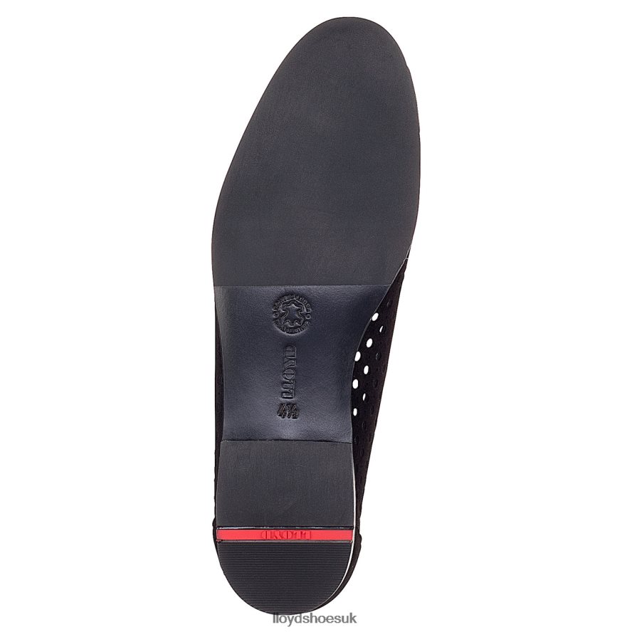 LLOYD Women SUEDE SLIPPER H4BXXT1145 Shoes black