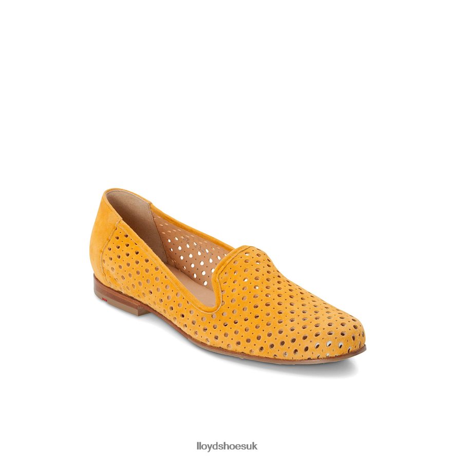 LLOYD Women SUEDE SLIPPER H4BXXT1149 Shoes yellow