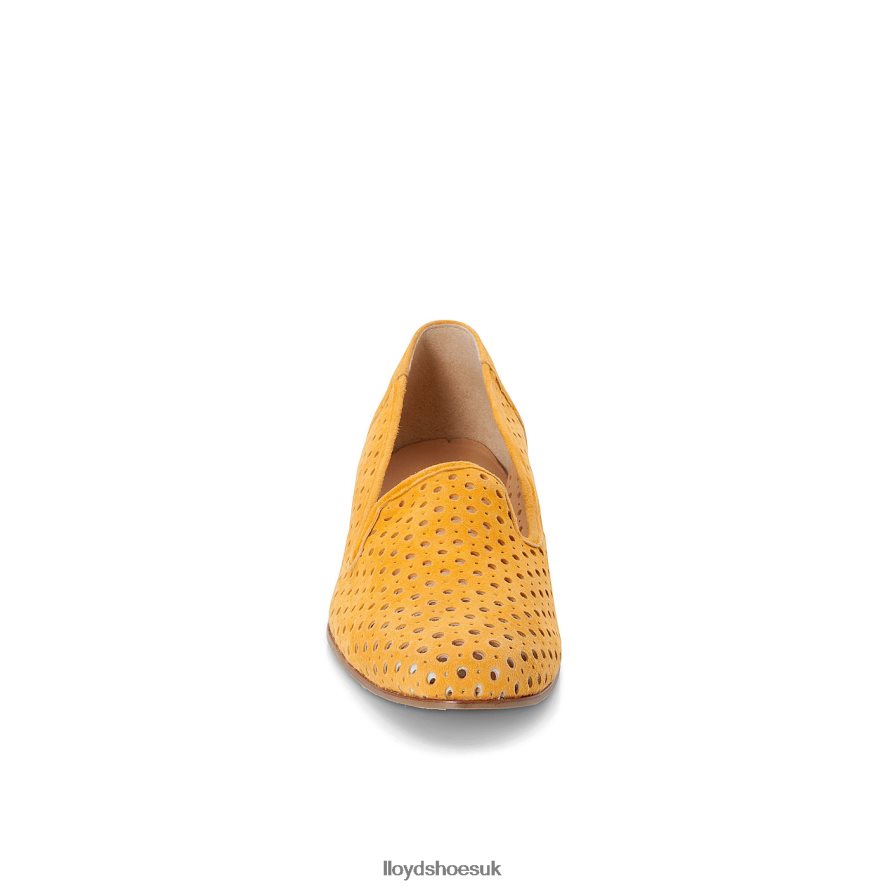 LLOYD Women SUEDE SLIPPER H4BXXT1149 Shoes yellow
