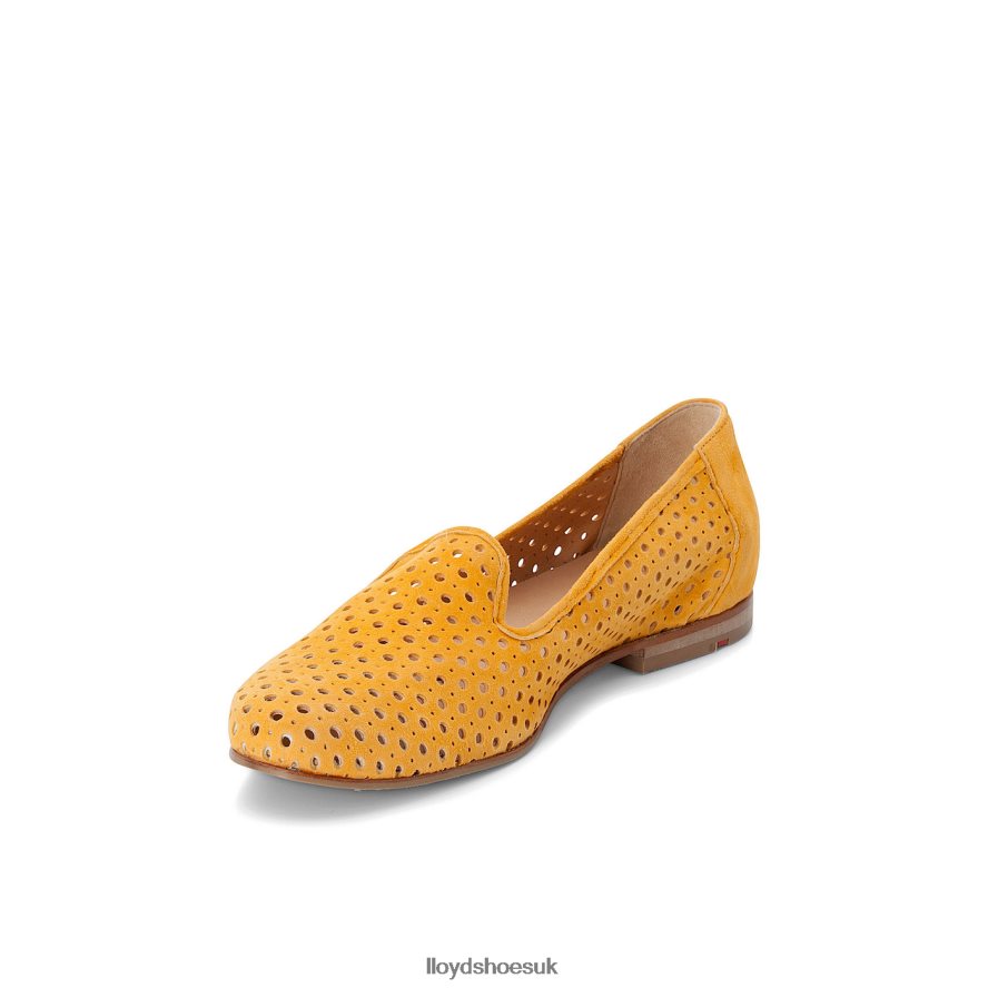 LLOYD Women SUEDE SLIPPER H4BXXT1149 Shoes yellow