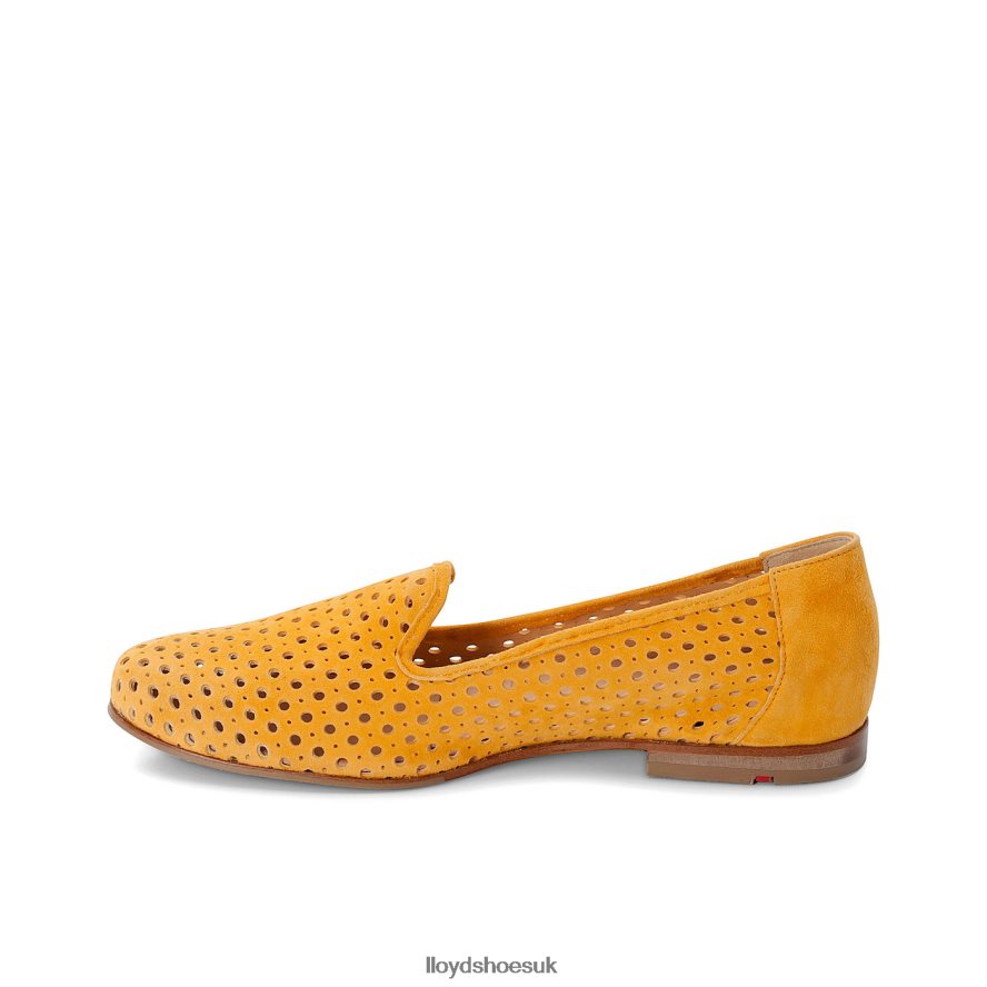 LLOYD Women SUEDE SLIPPER H4BXXT1149 Shoes yellow