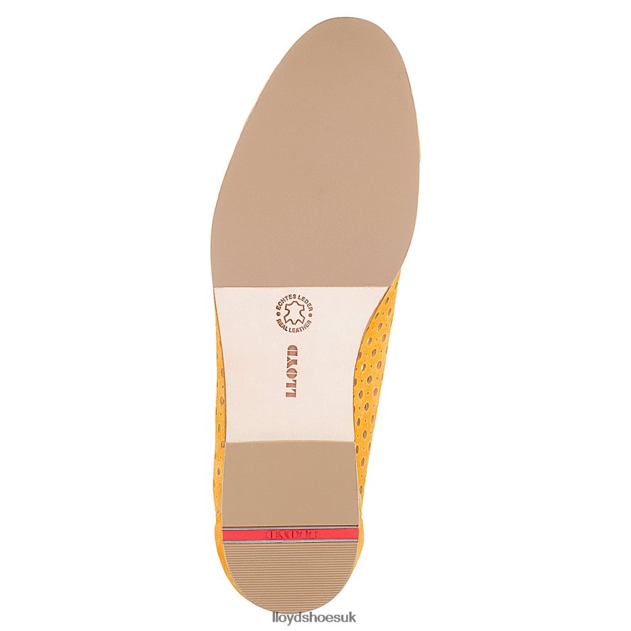 LLOYD Women SUEDE SLIPPER H4BXXT1149 Shoes yellow