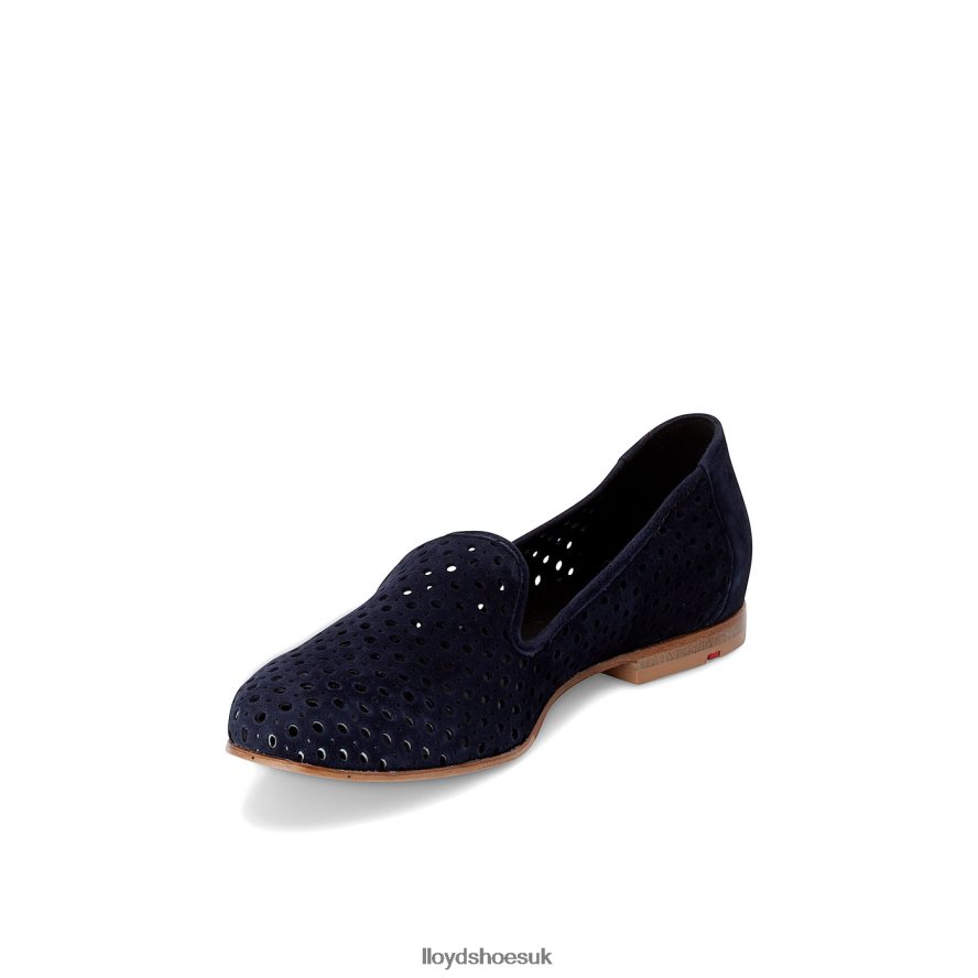 LLOYD Women SUEDE SLIPPER H4BXXT1150 Shoes blue