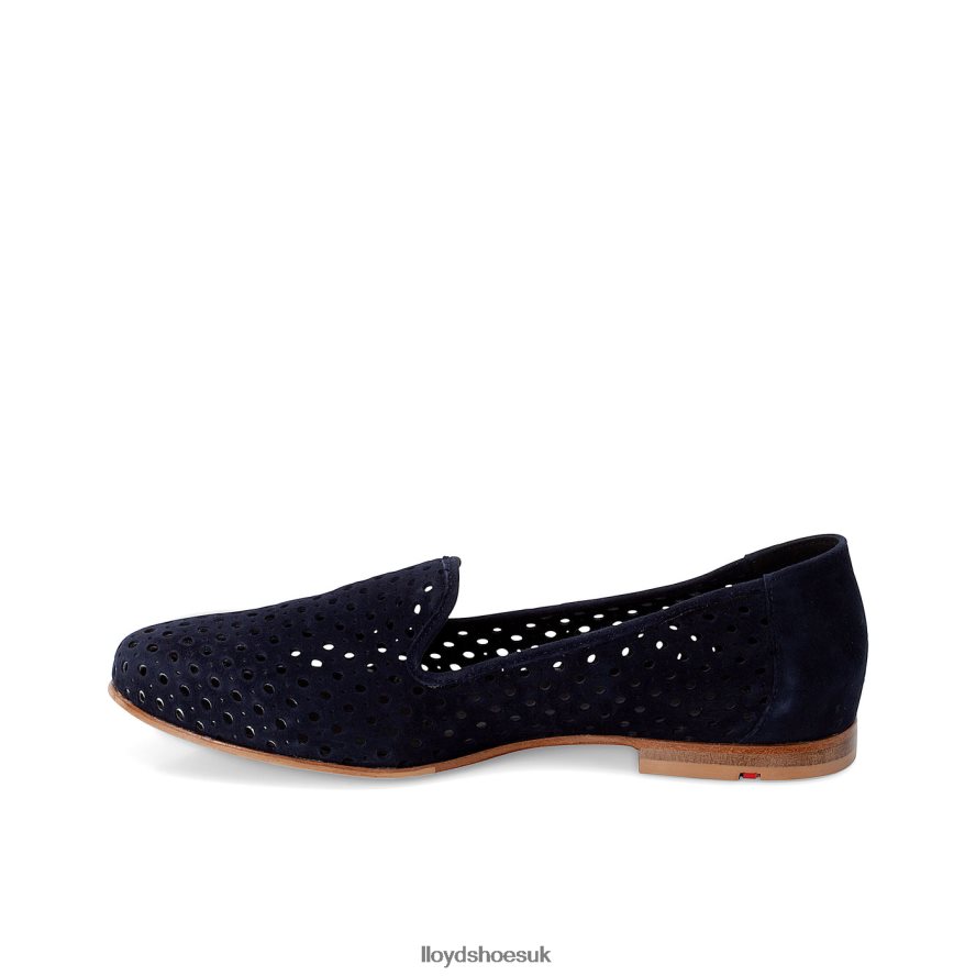 LLOYD Women SUEDE SLIPPER H4BXXT1150 Shoes blue