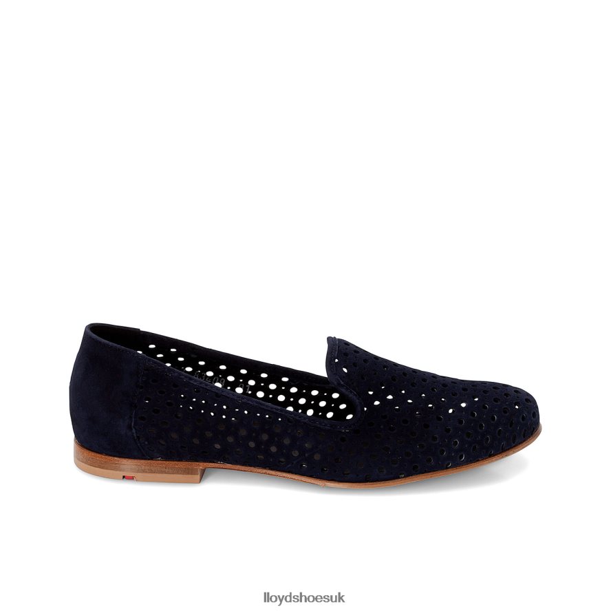 LLOYD Women SUEDE SLIPPER H4BXXT1150 Shoes blue
