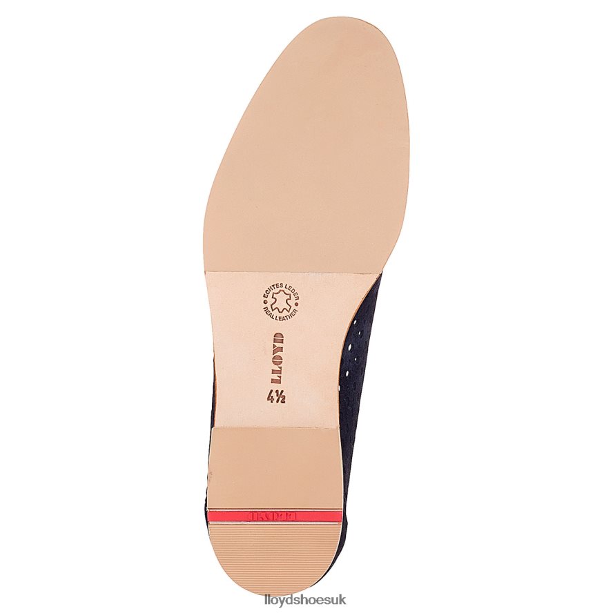 LLOYD Women SUEDE SLIPPER H4BXXT1150 Shoes blue