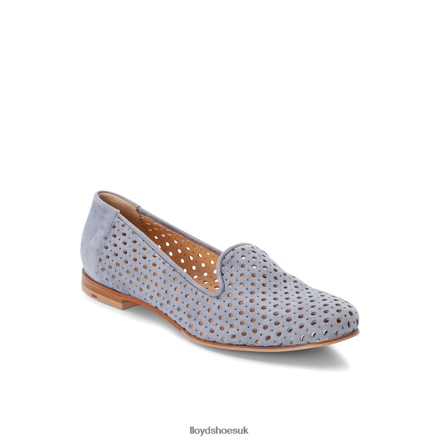 LLOYD Women SUEDE SLIPPER H4BXXT1151 Shoes blue