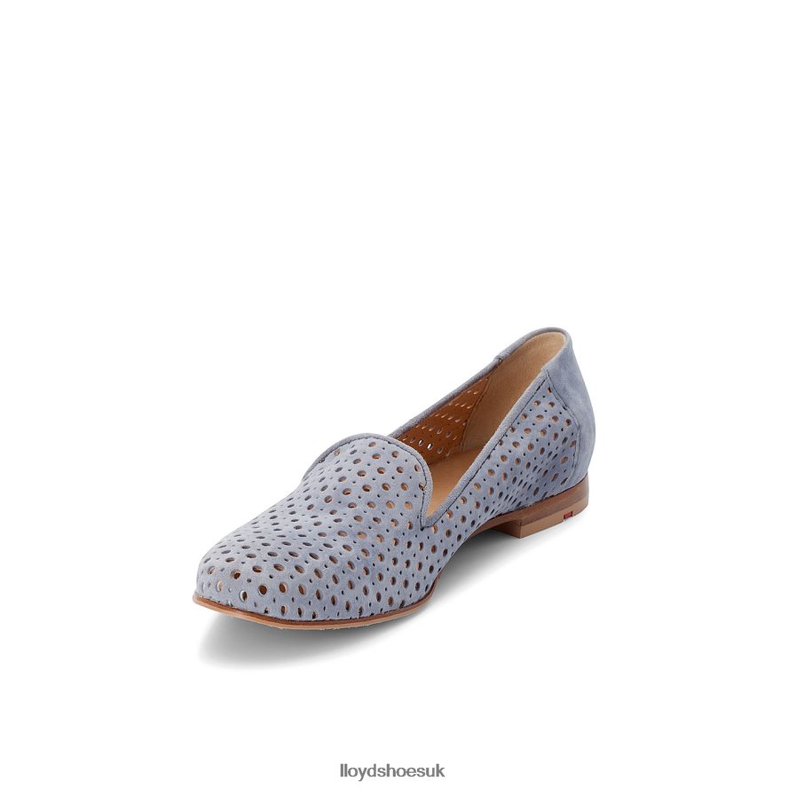LLOYD Women SUEDE SLIPPER H4BXXT1151 Shoes blue