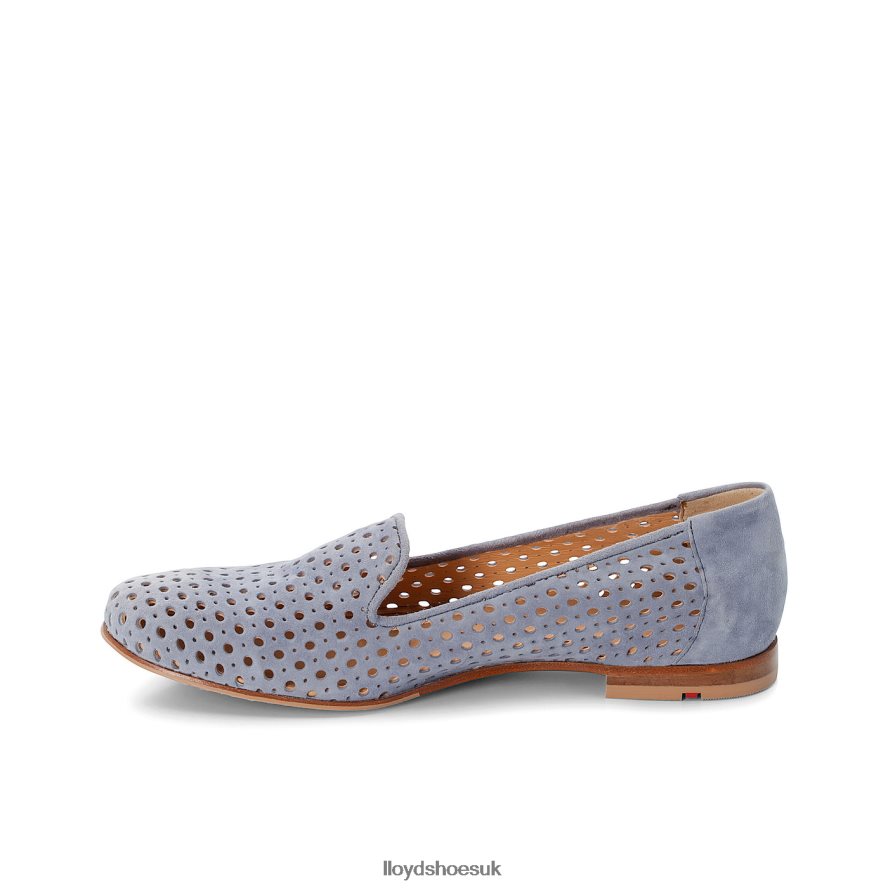 LLOYD Women SUEDE SLIPPER H4BXXT1151 Shoes blue
