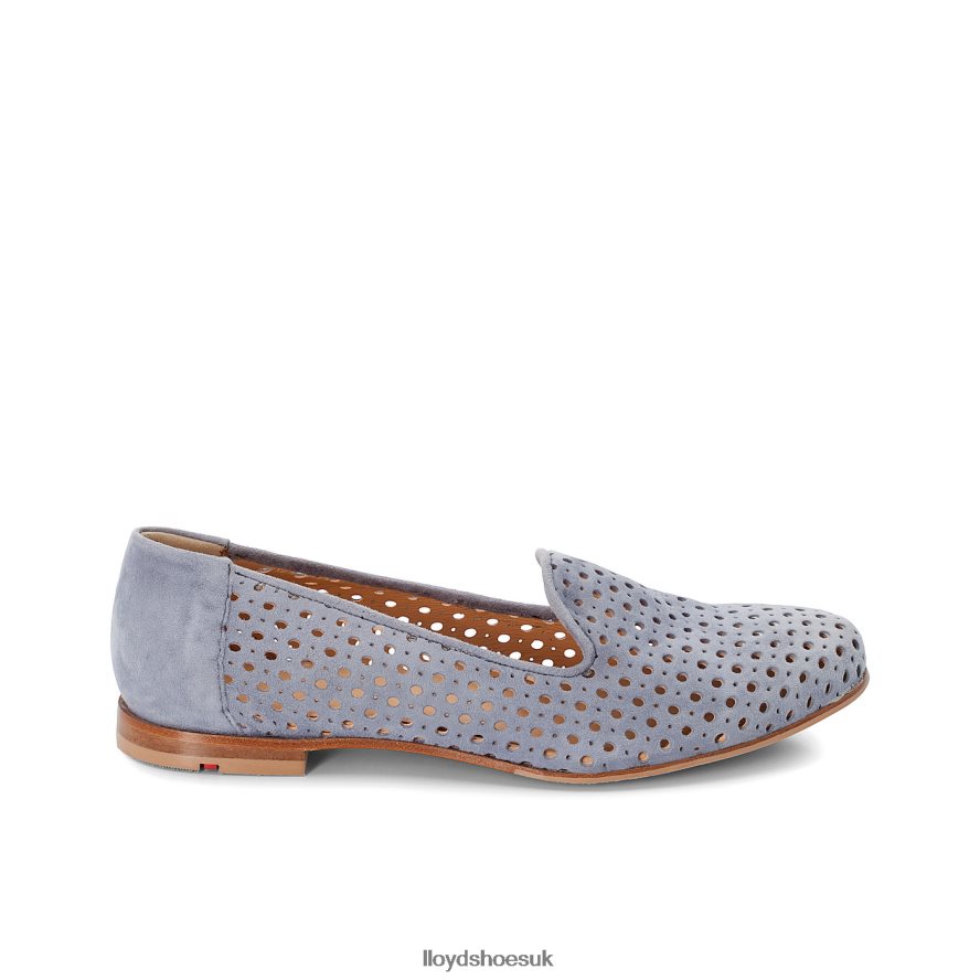 LLOYD Women SUEDE SLIPPER H4BXXT1151 Shoes blue
