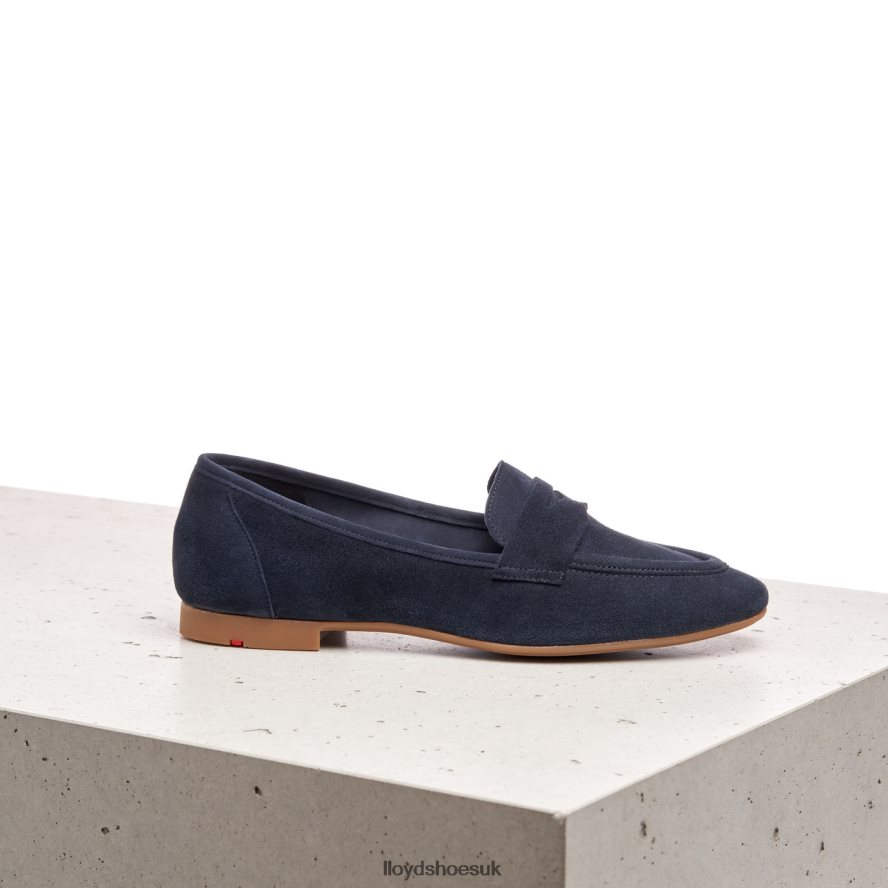 LLOYD Women SUEDE SLIPPER H4BXXT1152 Shoes blue