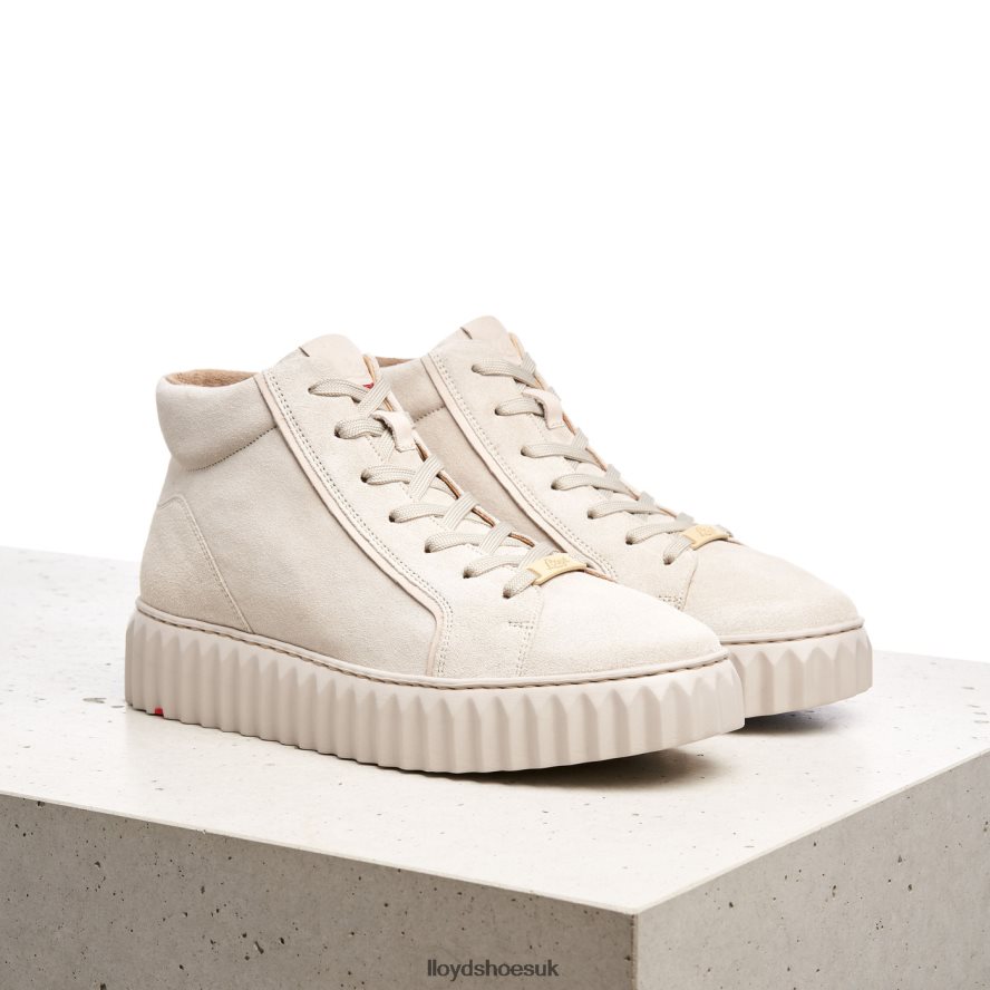 LLOYD Women HIGH TOP SNEAKERS H4BXXT770 Shoes beige