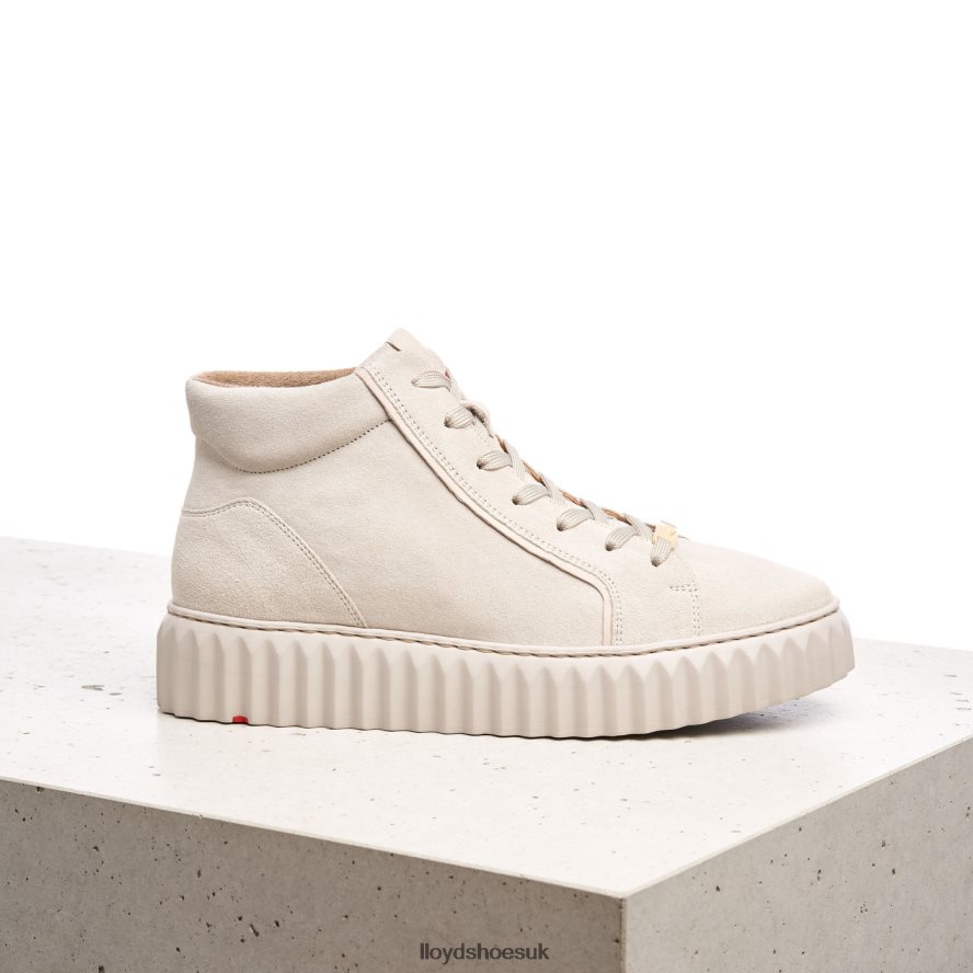 LLOYD Women HIGH TOP SNEAKERS H4BXXT770 Shoes beige