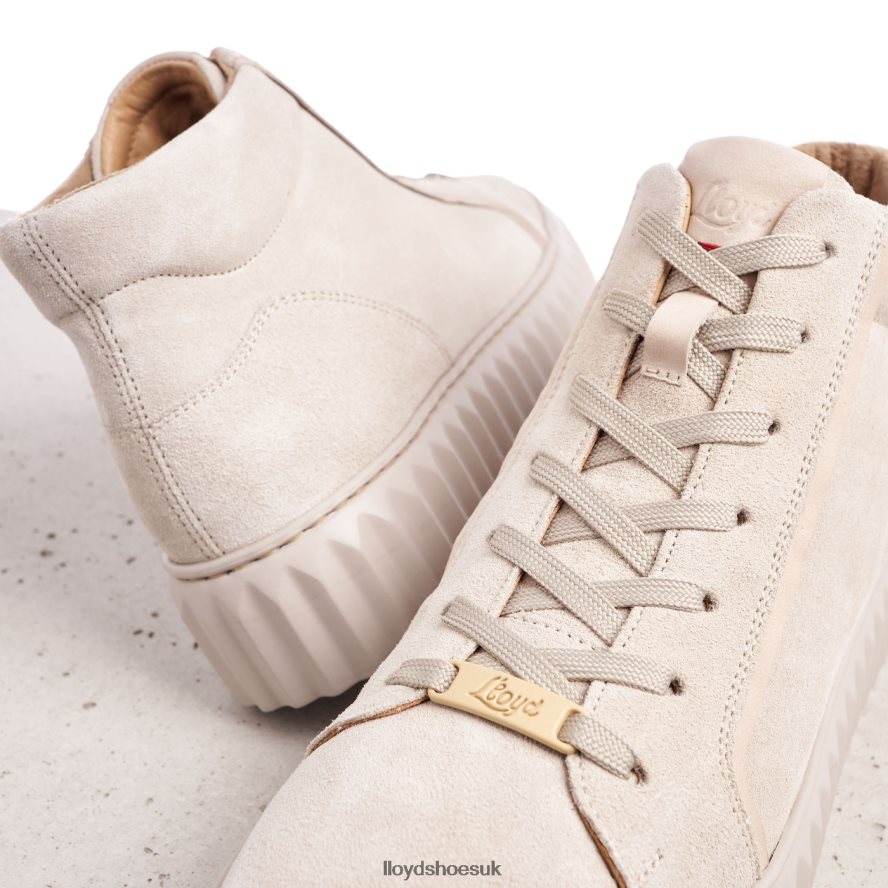 LLOYD Women HIGH TOP SNEAKERS H4BXXT770 Shoes beige
