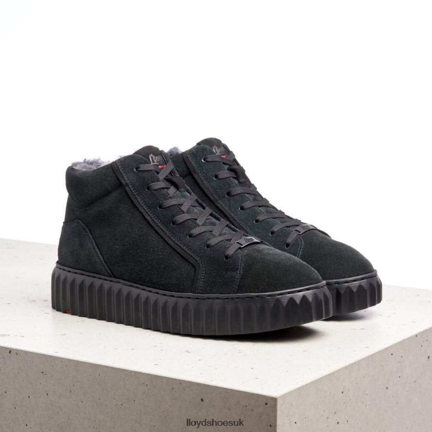 LLOYD Women HIGH TOP SNEAKERS H4BXXT776 Shoes black