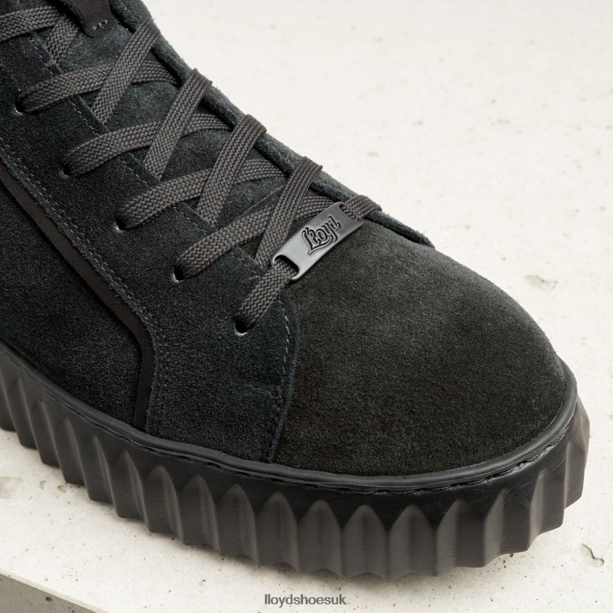 LLOYD Women HIGH TOP SNEAKERS H4BXXT776 Shoes black