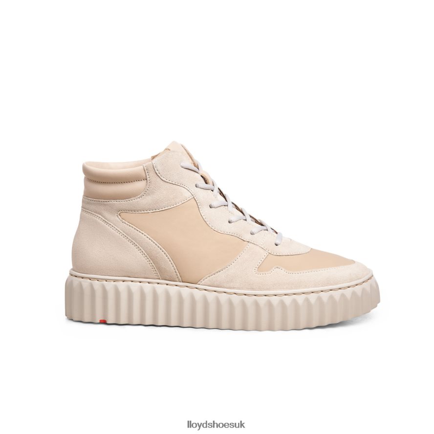 LLOYD Women HIGH TOP SNEAKERS H4BXXT785 Shoes beige