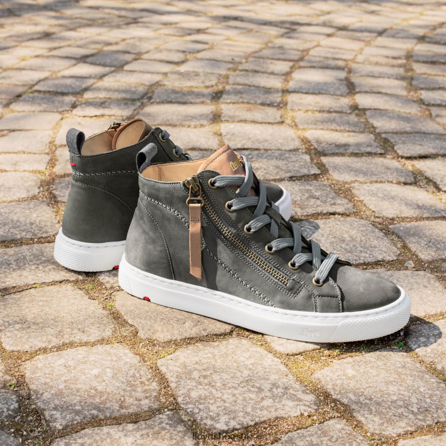 LLOYD Women HIGH TOP SNEAKERS H4BXXT873 Shoes grey