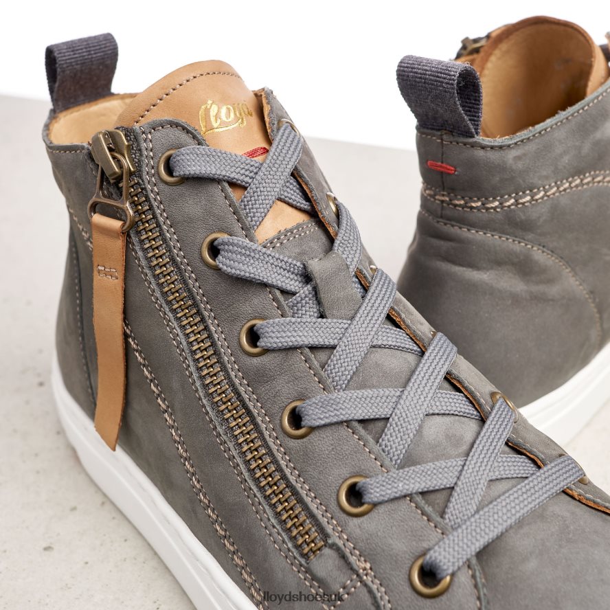 LLOYD Women HIGH TOP SNEAKERS H4BXXT873 Shoes grey