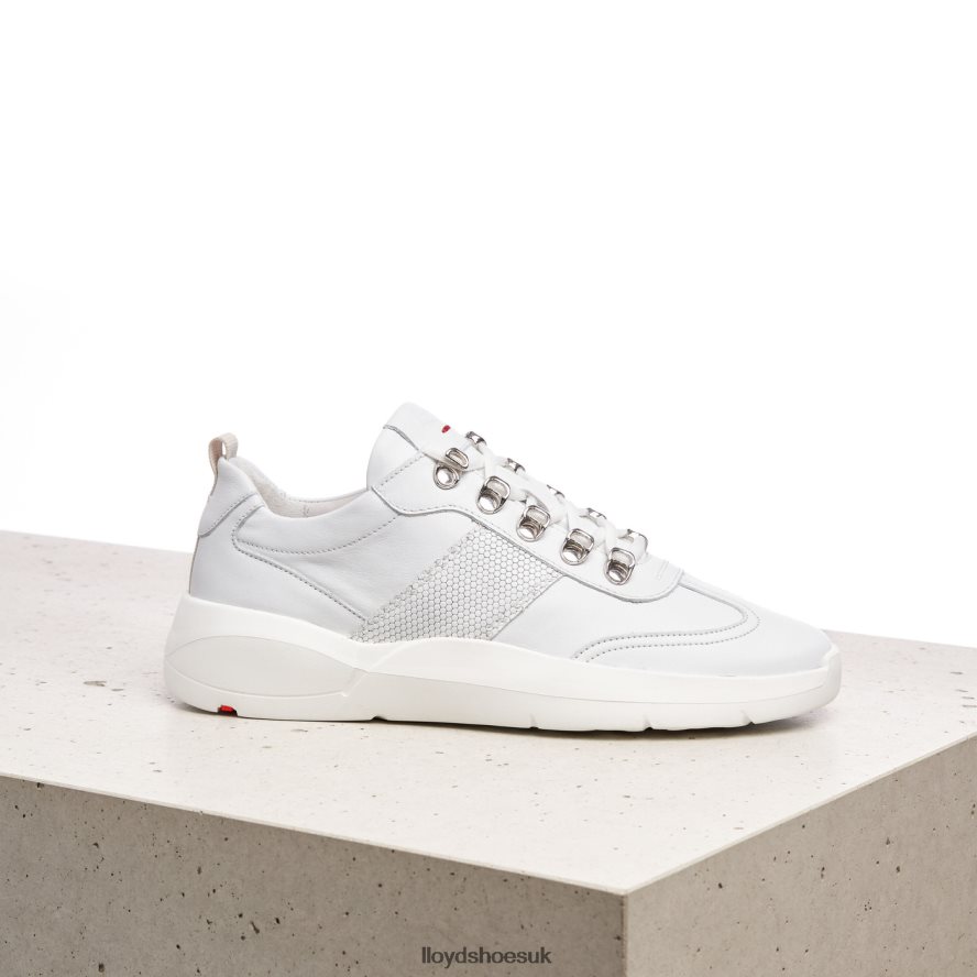 LLOYD Women LEATHER SNEAKERS H4BXXT790 Shoes white
