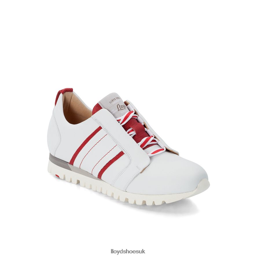 LLOYD Women LEATHER SNEAKERS H4BXXT847 Shoes white
