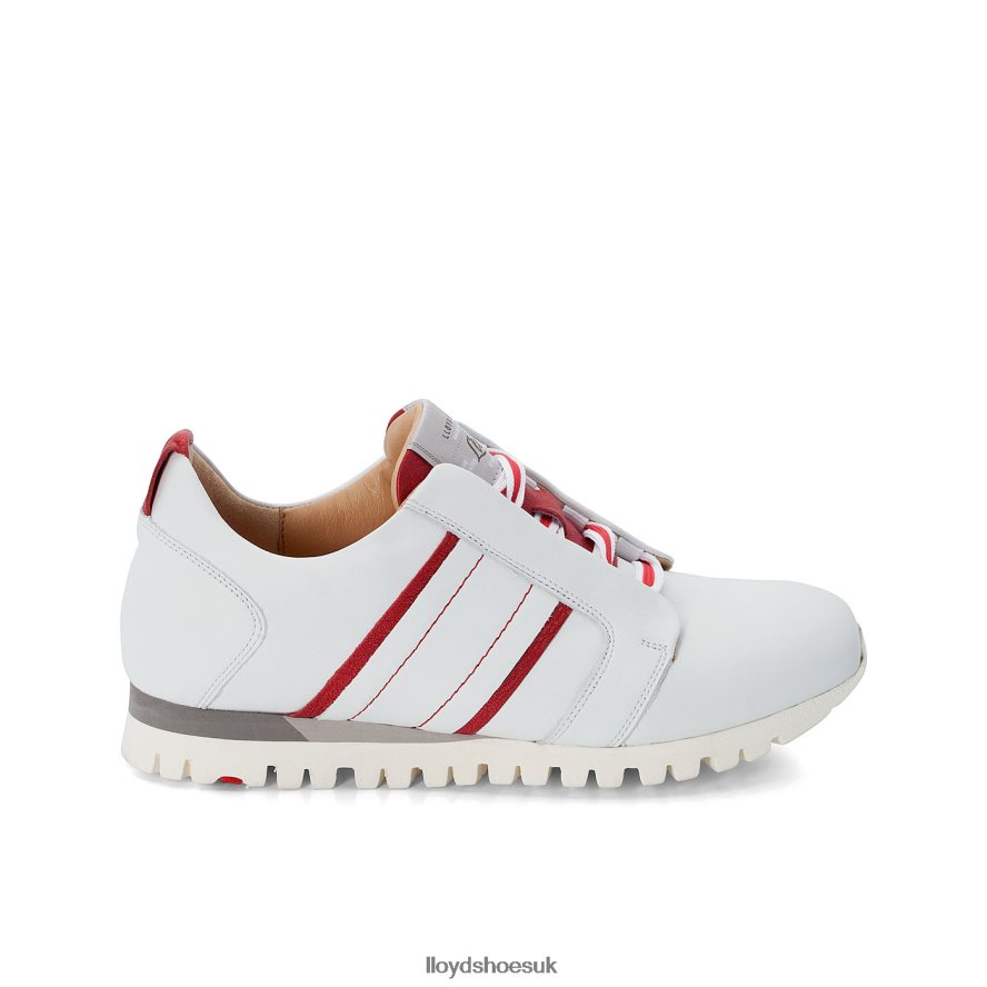 LLOYD Women LEATHER SNEAKERS H4BXXT847 Shoes white