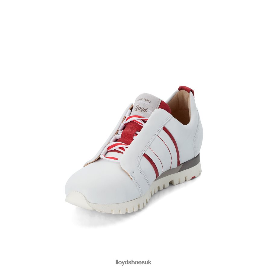 LLOYD Women LEATHER SNEAKERS H4BXXT847 Shoes white