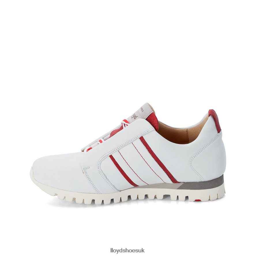 LLOYD Women LEATHER SNEAKERS H4BXXT847 Shoes white