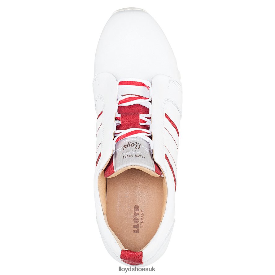 LLOYD Women LEATHER SNEAKERS H4BXXT847 Shoes white