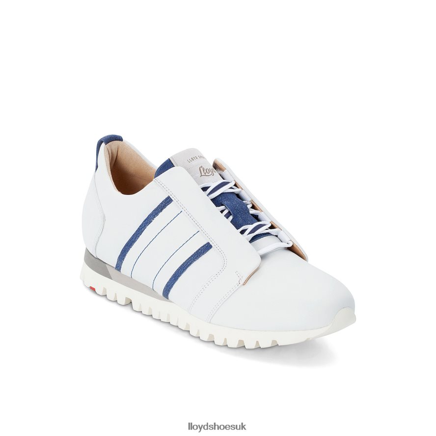LLOYD Women LEATHER SNEAKERS H4BXXT850 Shoes white