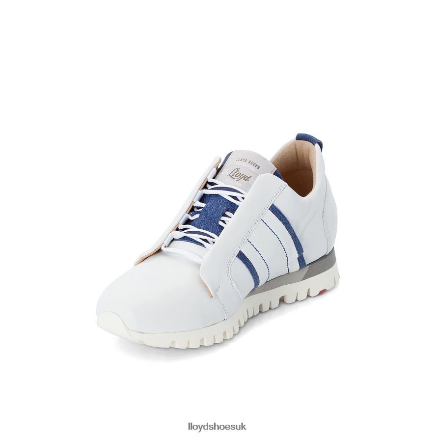 LLOYD Women LEATHER SNEAKERS H4BXXT850 Shoes white