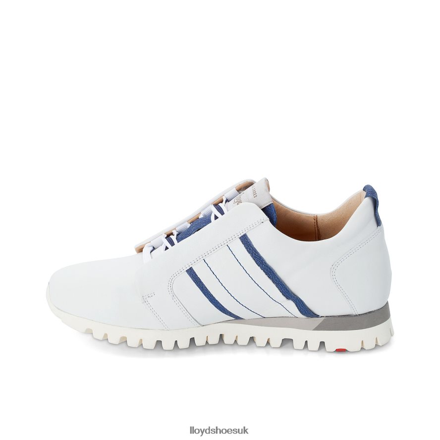 LLOYD Women LEATHER SNEAKERS H4BXXT850 Shoes white