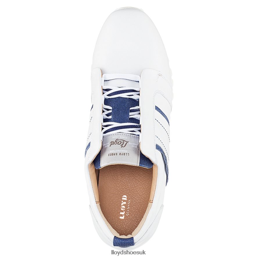 LLOYD Women LEATHER SNEAKERS H4BXXT850 Shoes white