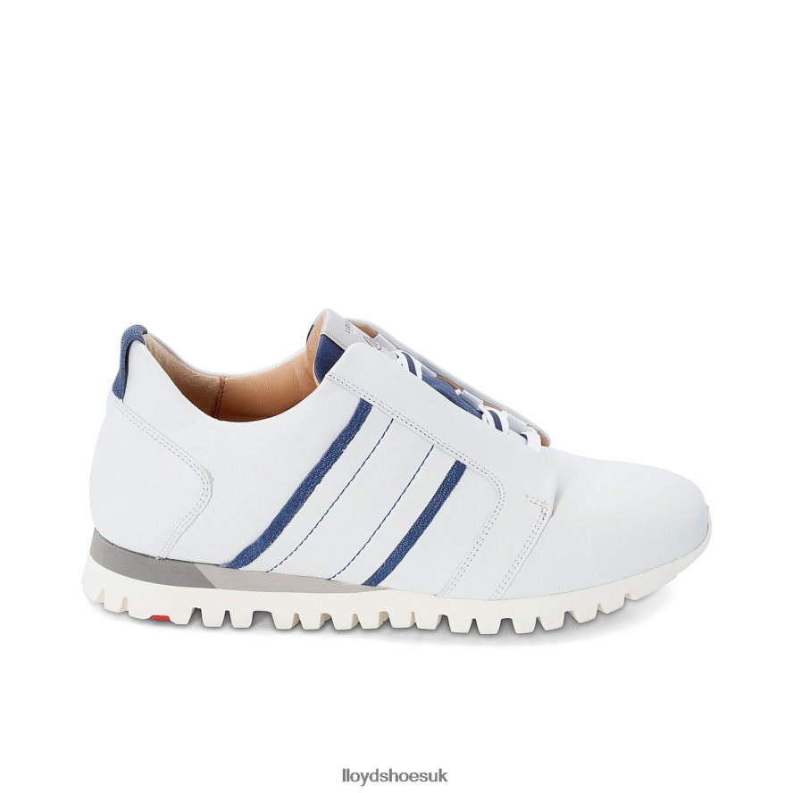 LLOYD Women LEATHER SNEAKERS H4BXXT850 Shoes white