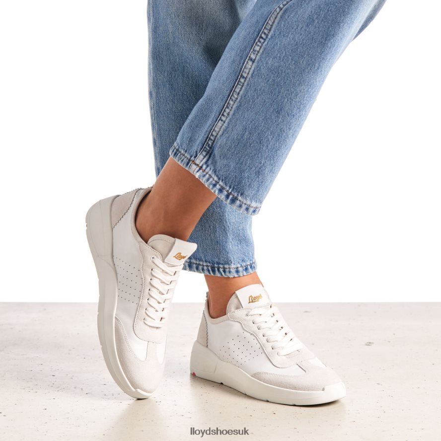 LLOYD Women LOW-TOP SNEAKERS H4BXXT827 Shoes white
