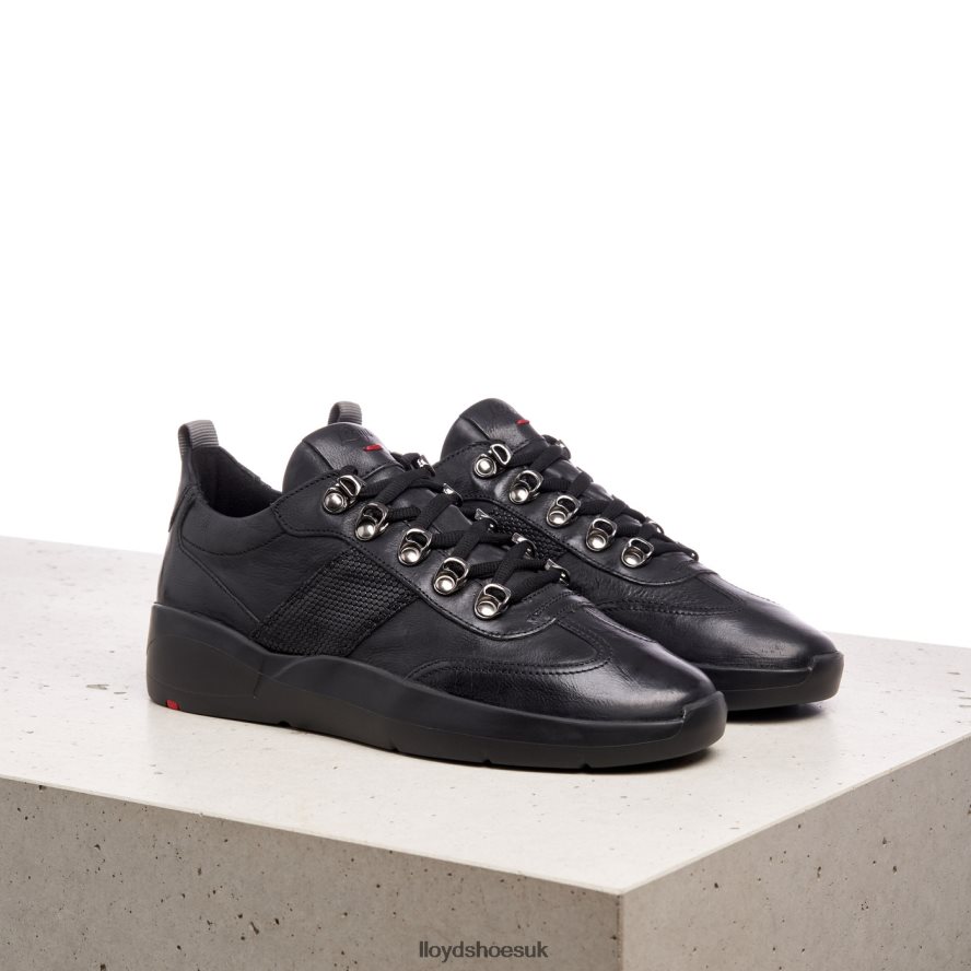 LLOYD Women LOW-TOP SNEAKERS H4BXXT849 Shoes black
