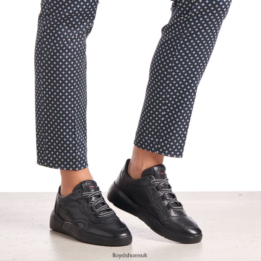 LLOYD Women LOW-TOP SNEAKERS H4BXXT858 Shoes black