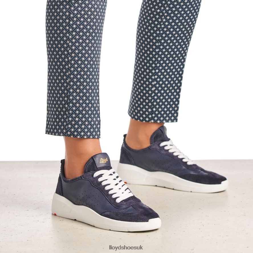LLOYD Women QUALITY LOW TOP SNEAKERS H4BXXT1352 Shoes blue