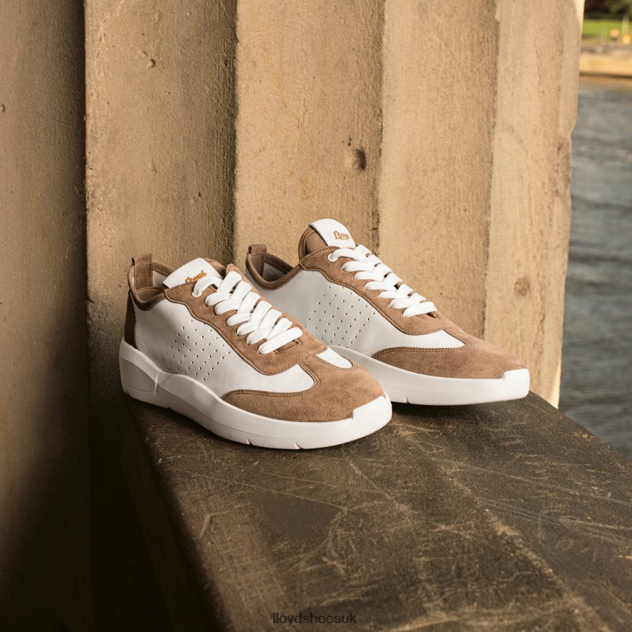 LLOYD Women QUALITY LOW TOP SNEAKERS H4BXXT1353 Shoes beige