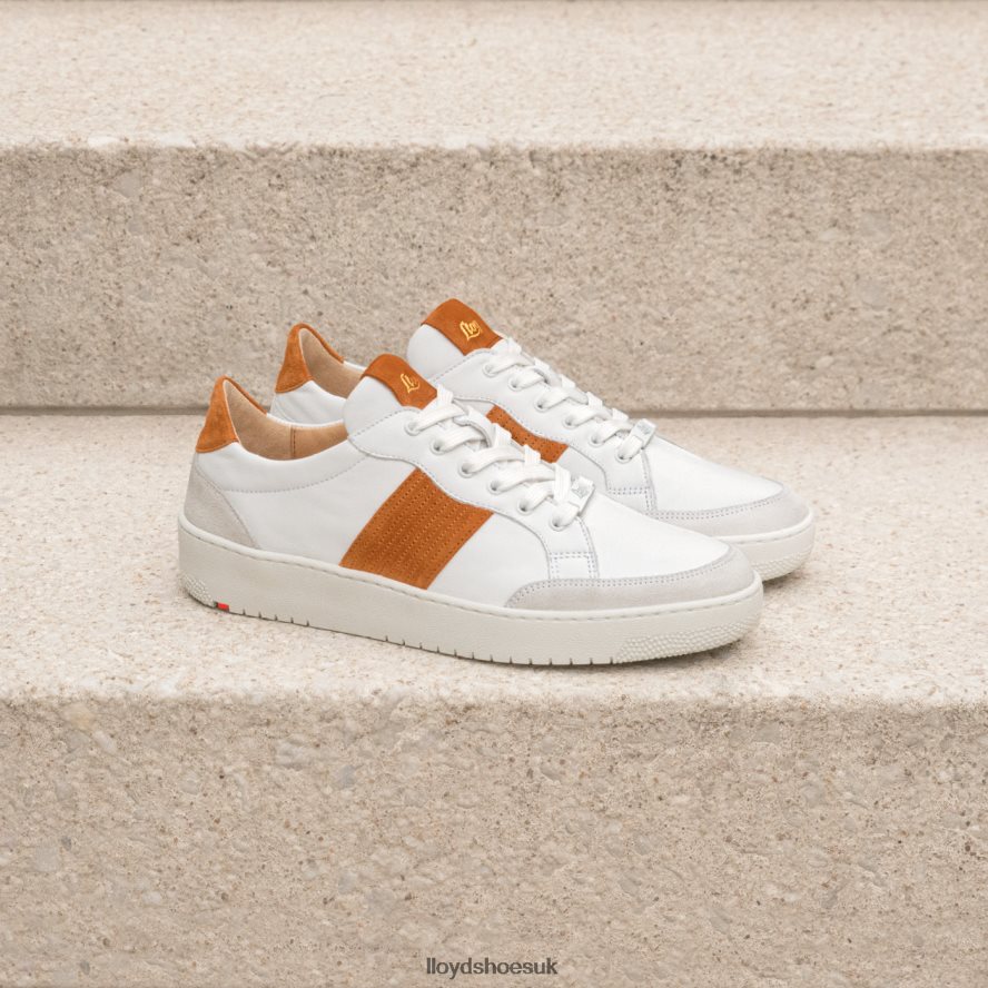 LLOYD Women QUALITY LOW TOP SNEAKERS H4BXXT831 Shoes white