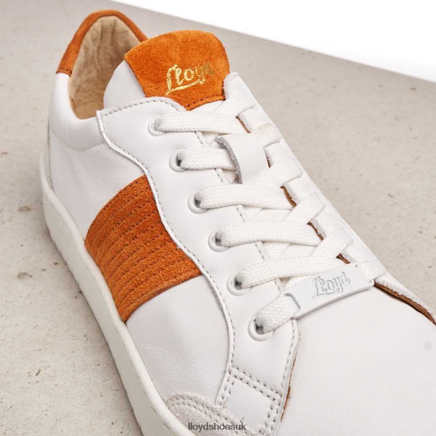 LLOYD Women QUALITY LOW TOP SNEAKERS H4BXXT831 Shoes white